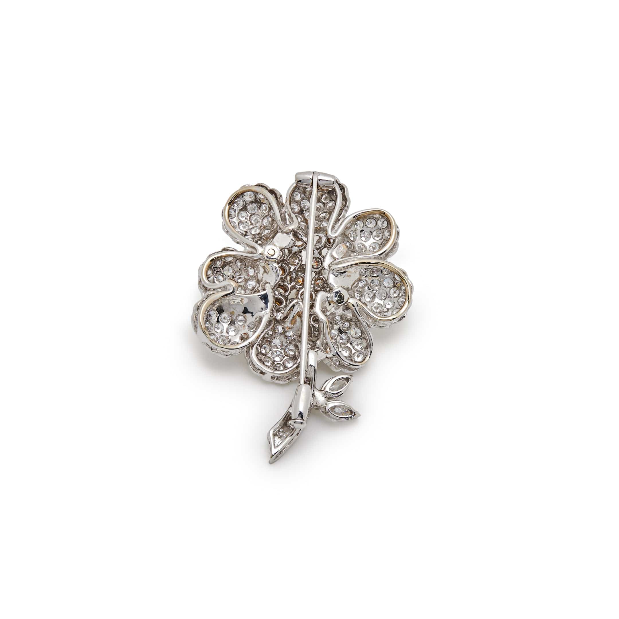 Antique Brooch Flower