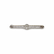 Antique Diamond Platinum Brooch