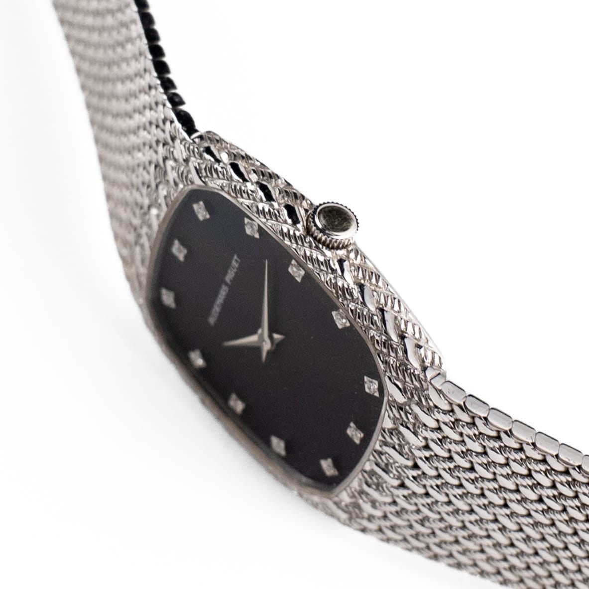 Audemars Piguet Cobra 14126.519 'Ladies' White Gold Black Diamond Dial