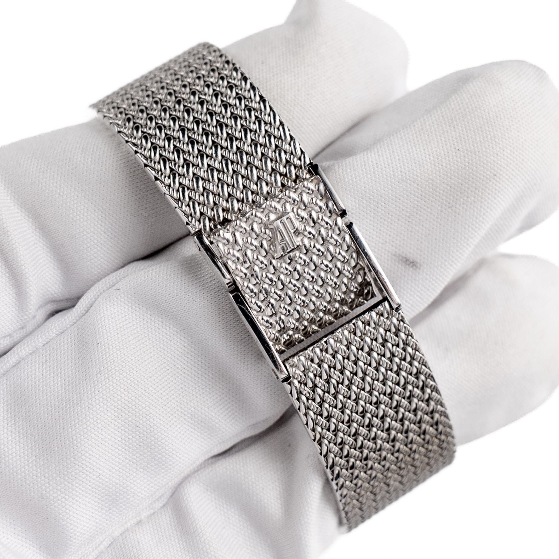 Audemars Piguet Cobra 14126.519 'Ladies' White Gold Black Diamond Dial