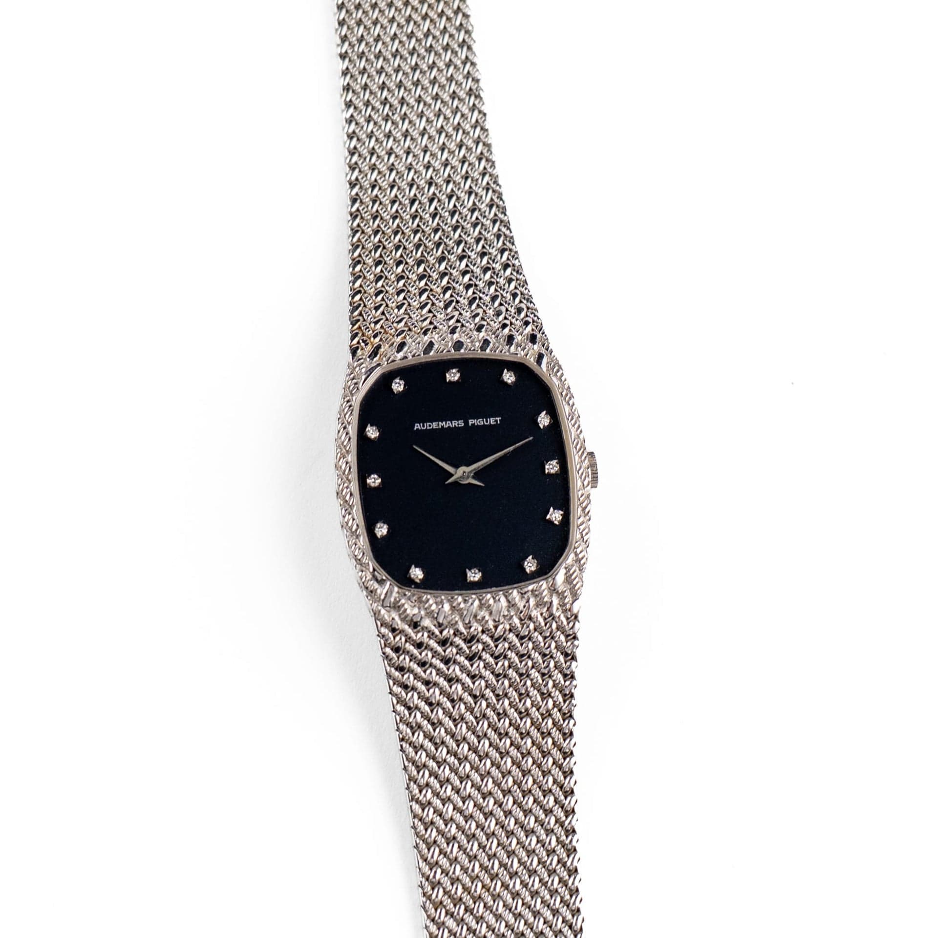 Audemars Piguet Cobra 14126.519 'Ladies' White Gold Black Diamond Dial