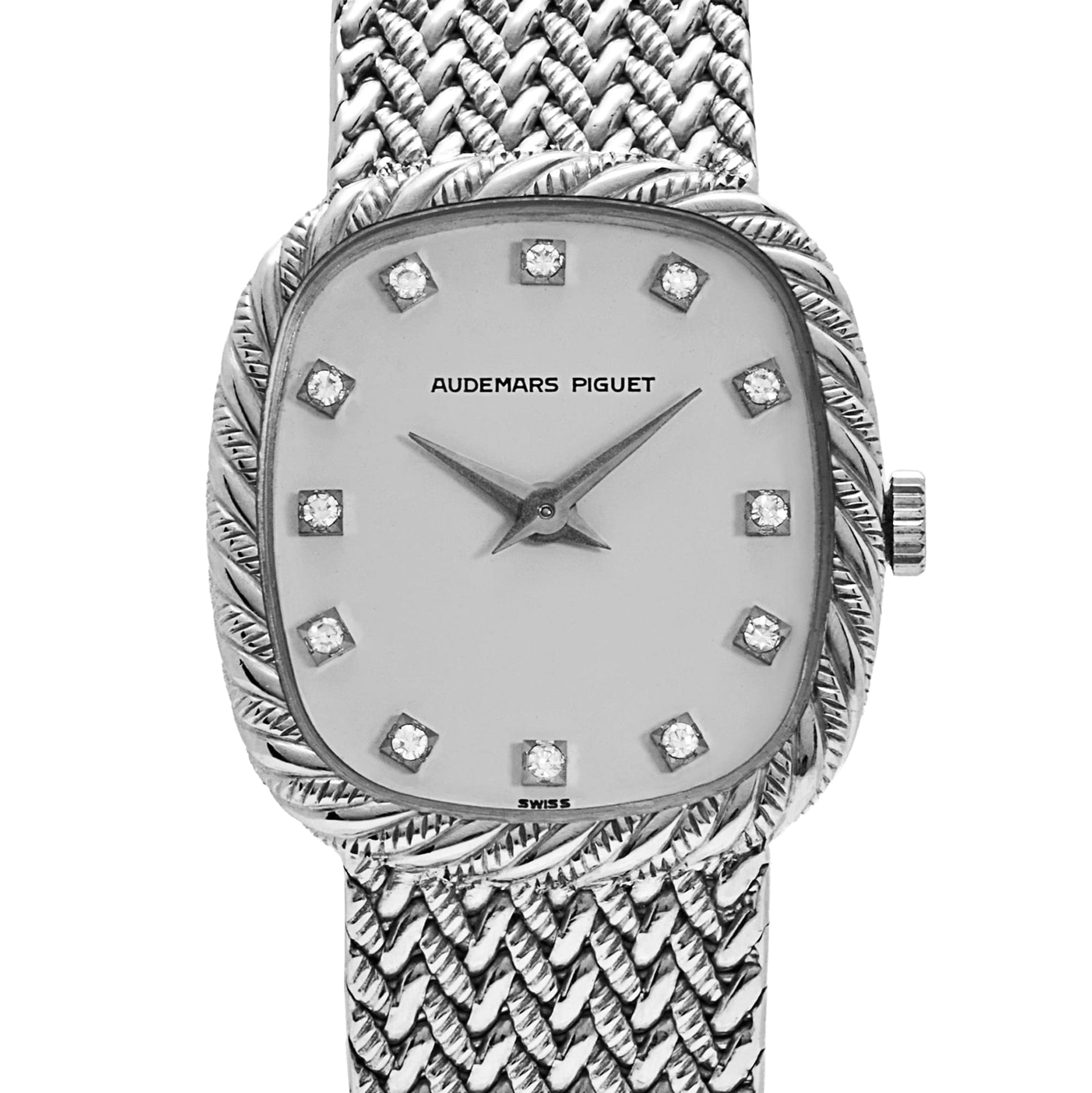 Audemars Piguet Cobra 8926 Vintage 'Ladies' White Gold White Diamond Dial (1992)
