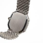 Audemars Piguet Cobra Vintage 'Ladies' White Gold Silver Diamond Dial Diamond Bezel