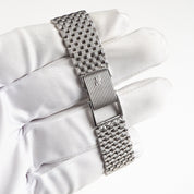 Audemars Piguet Cobra Vintage 'Ladies' White Gold Silver Diamond Dial Diamond Bezel
