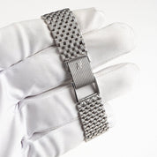 Audemars Piguet Cobra Vintage 'Ladies' White Gold Silver Diamond Dial Diamond Bezel