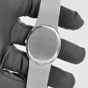 Audemars Piguet Jumbo Ellipse White Gold Silver Diamond Dial Automatic