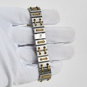 Audemars Piguet Lady Rope SA 6050.592 Stainless Steel Yellow Gold Gray Tiffany & Co. Dial Quartz