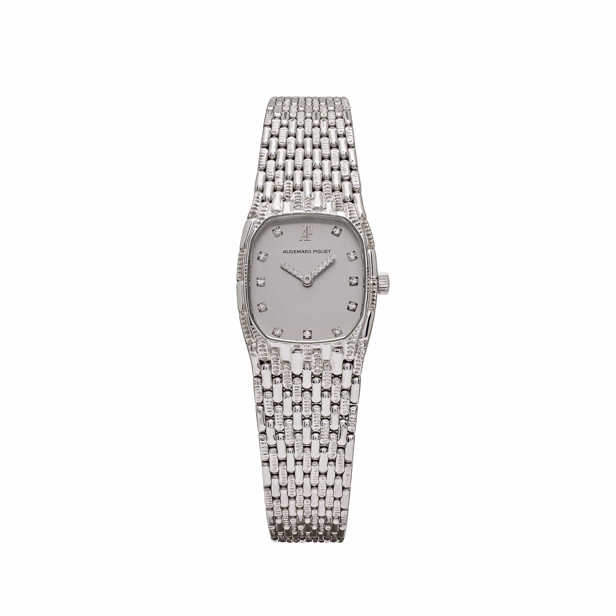 Audemars Piguet Mini Cobra 'Ladies' White Gold Diamond Silver Dial (1991)