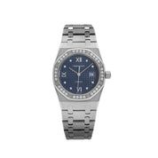 Audemars Piguet Royal Oak 15088ST.ZZ.0789ST.01 'Ladies' Stainless Steel Blue Diamond Dial Diamond Bezel