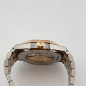 Audemars Piguet Royal Oak 15400SR.OO.1220SR.01 Stainless Steel Rose Gold White Dial (2015)