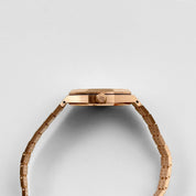 Audemars Piguet Royal Oak 15451OR.ZZ.1256OR.01.A 'Ladies' Rose Gold White Dial Diamond Bezel