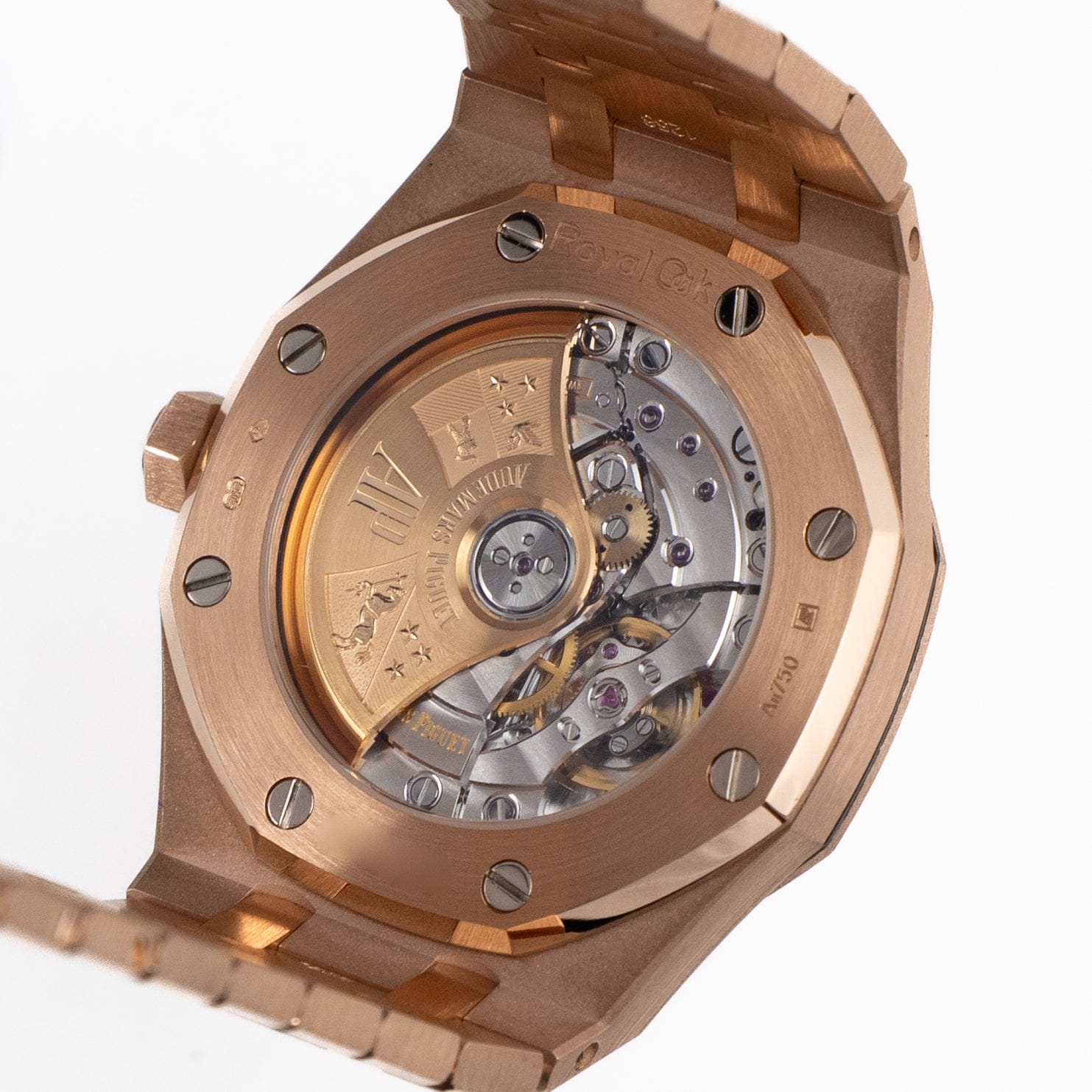 Audemars Piguet Royal Oak 15451OR.ZZ.1256OR.03 'Ladies' Rose Gold Diamond Bezel (2019)