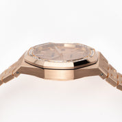 Audemars Piguet Royal Oak 15451OR.ZZ.1256OR.03 'Ladies' Rose Gold Diamond Bezel (2019)