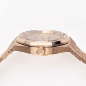 Audemars Piguet Royal Oak 15451OR.ZZ.1256OR.03 'Ladies' Rose Gold Diamond Bezel (2019)