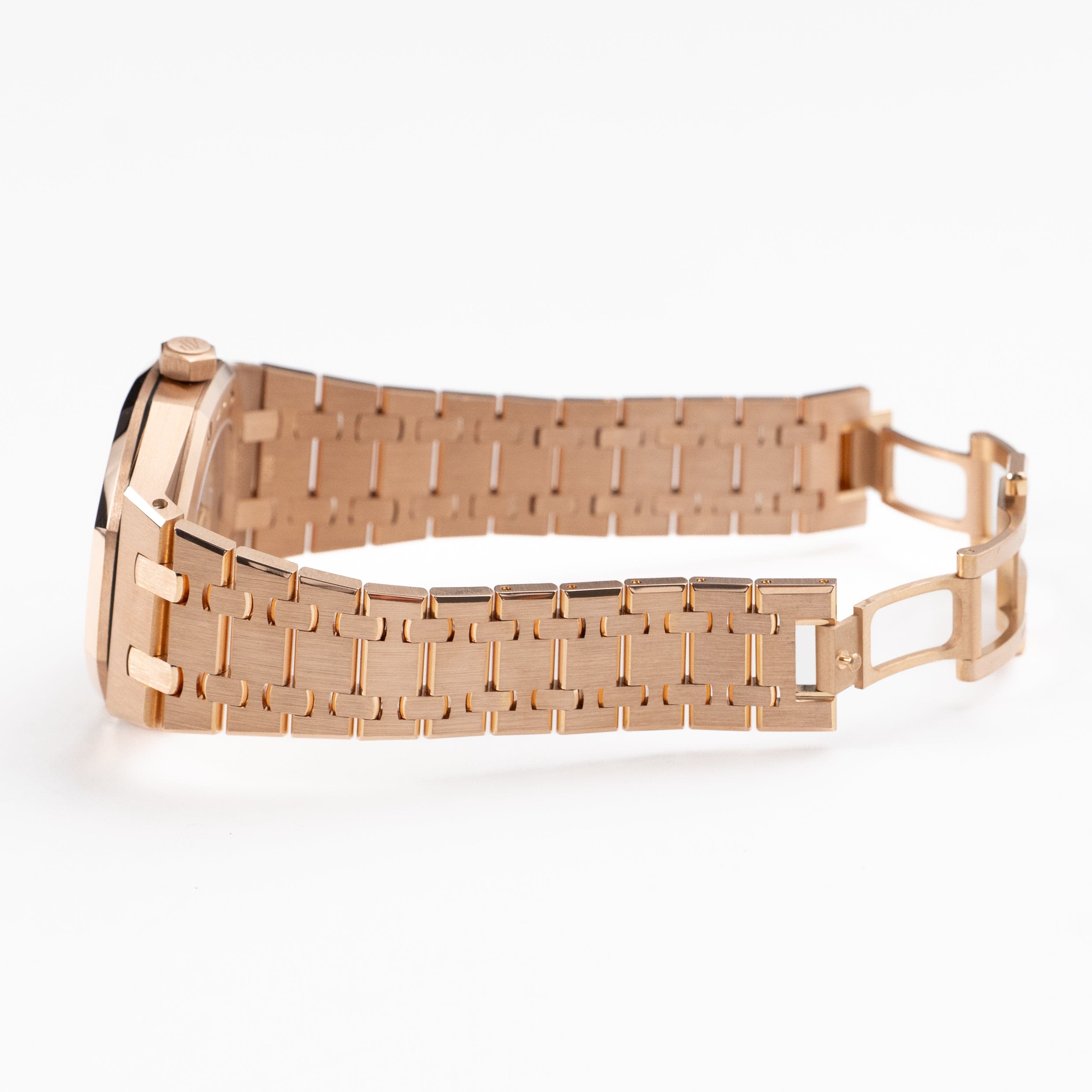 Audemars Piguet Royal Oak 15451OR.ZZ.1256OR.03 'Ladies' Rose Gold Diamond Bezel (2019)