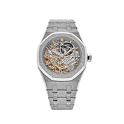 Audemars Piguet Royal Oak 15466BC.GG.1259BC.01 Double Balance Wheel Frosted White Gold (2023)