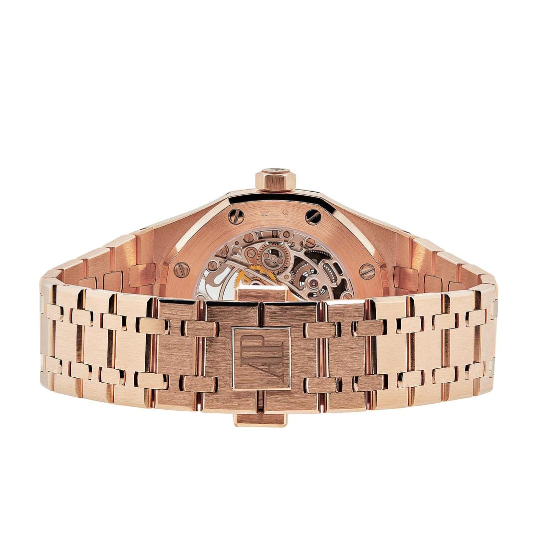 Luxury Watch Audemars Piguet Royal Oak Double Balance Wheel Openworked 15467OR.OO.1256OR.01 Wrist Aficionado