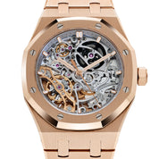 Audemars Piguet Royal Oak 15467OR.OO.1256OR.01 Double Balance Wheel Openworked Rose Gold