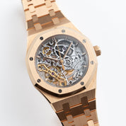 Audemars Piguet Royal Oak 15467OR.OO.1256OR.01 Double Balance Wheel Openworked Rose Gold