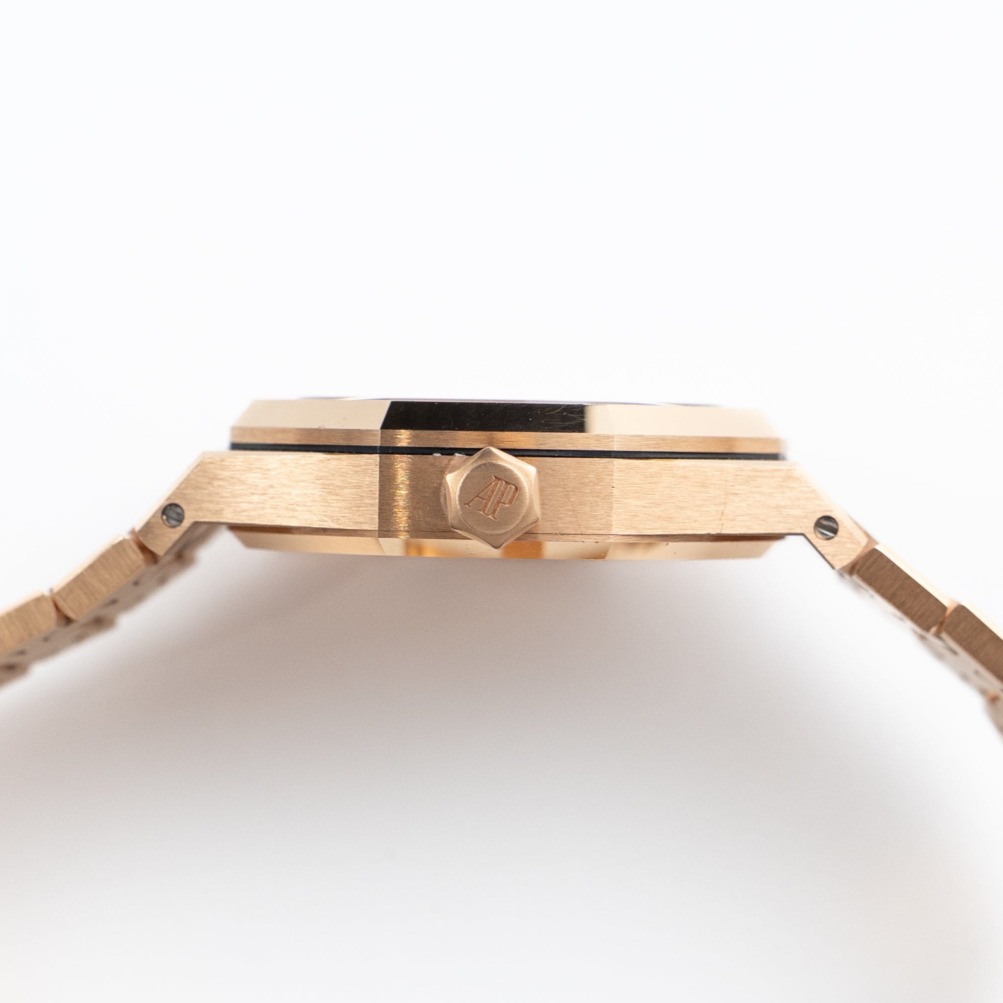 Audemars Piguet Royal Oak 15467OR.OO.1256OR.01 Double Balance Wheel Openworked Rose Gold