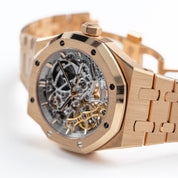 Audemars Piguet Royal Oak 15467OR.OO.1256OR.01 Double Balance Wheel Openworked Rose Gold