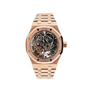 Luxury Watch Audemars Piguet Royal Oak Double Balance Wheel Openworked 15467OR.OO.1256OR.01 Wrist Aficionado