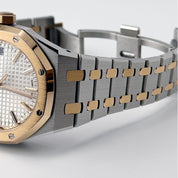 Audemars Piguet Royal Oak 15550SR.OO.1356SR.01 Stainless Steel Rose Gold White Dial (2023)