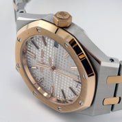 Audemars Piguet Royal Oak 15550SR.OO.1356SR.01 Stainless Steel Rose Gold White Dial (2023)