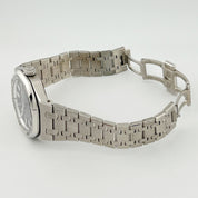 Audemars Piguet Royal Oak 15551BC.ZZ.1356BC.01 Diamond Bezel White Gold Smoked Blue Dial (2024)