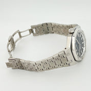 Audemars Piguet Royal Oak 15551BC.ZZ.1356BC.01 Diamond Bezel White Gold Smoked Blue Dial (2024)