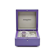 Audemars Piguet Royal Oak 15551BC.ZZ.1356BC.02 White Gold Purple Dial Diamond Bezel Special Edition (2023)