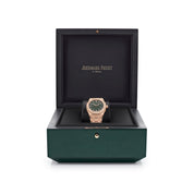 Audemars Piguet Royal Oak 15551OR.ZZ.1356OR.06  Selfwinding Rose Gold Khaki Green Dial