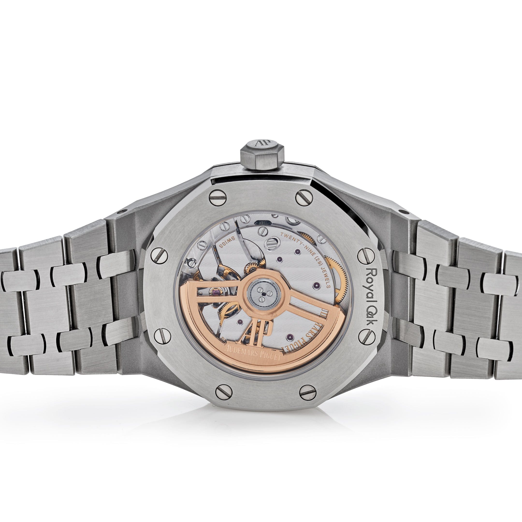 Audemars Piguet Royal Oak Selfwinding Blue Dial Diamond Bezel 15551ST.ZZ.1356ST.05 Wrist Aficionado