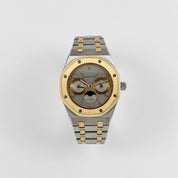 Audemars Piguet Royal Oak 25594SA.OO.0789SA.01 Day-Date Moonphase Yellow Gold Stainless Steel Silver Dial (1994)