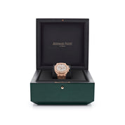 Audemars Piguet Royal Oak 26715OR.ZZ.1356OR.01 Chronograph Rose Gold Diamond Bezel (2024)