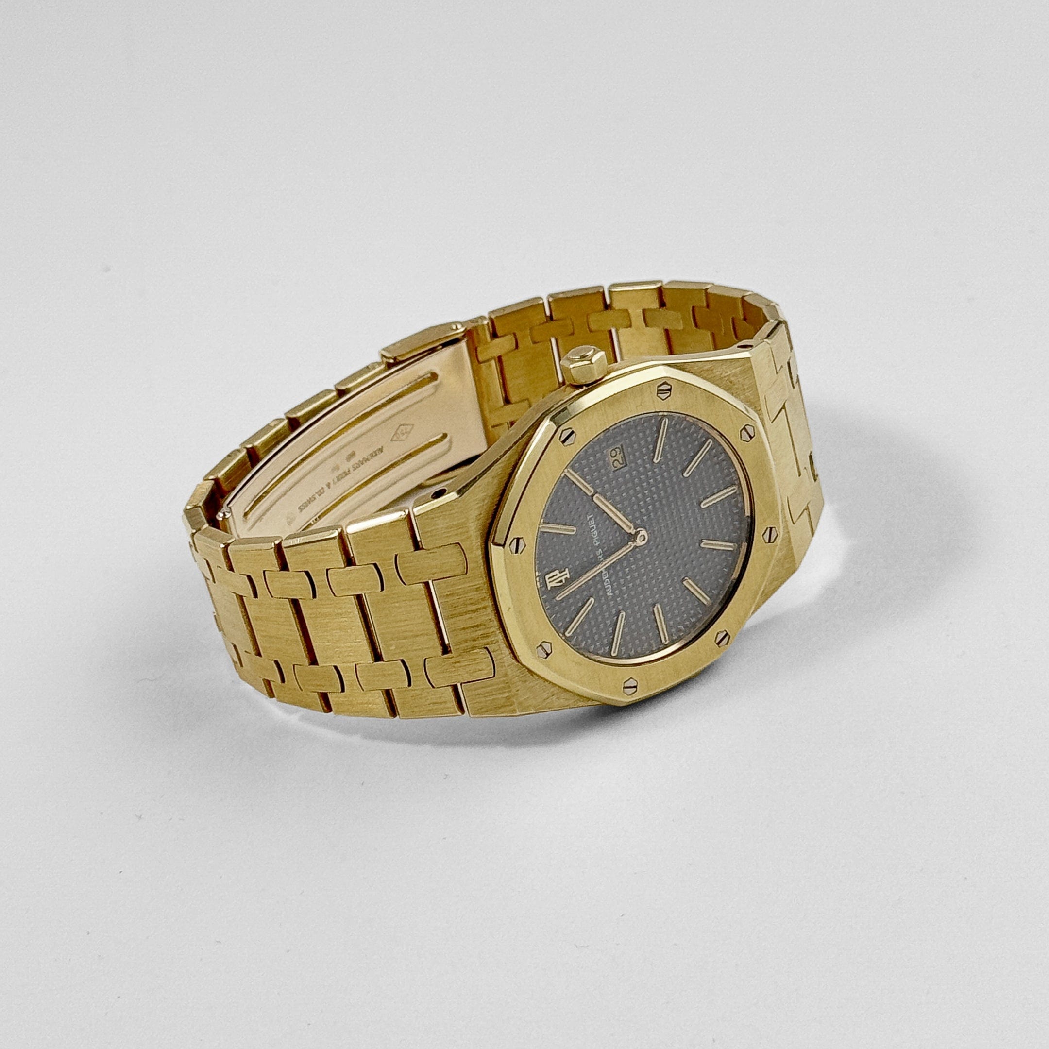 Audemars Piguet Royal Oak 56175BA Vintage Yellow Gold Dark Grey Dial