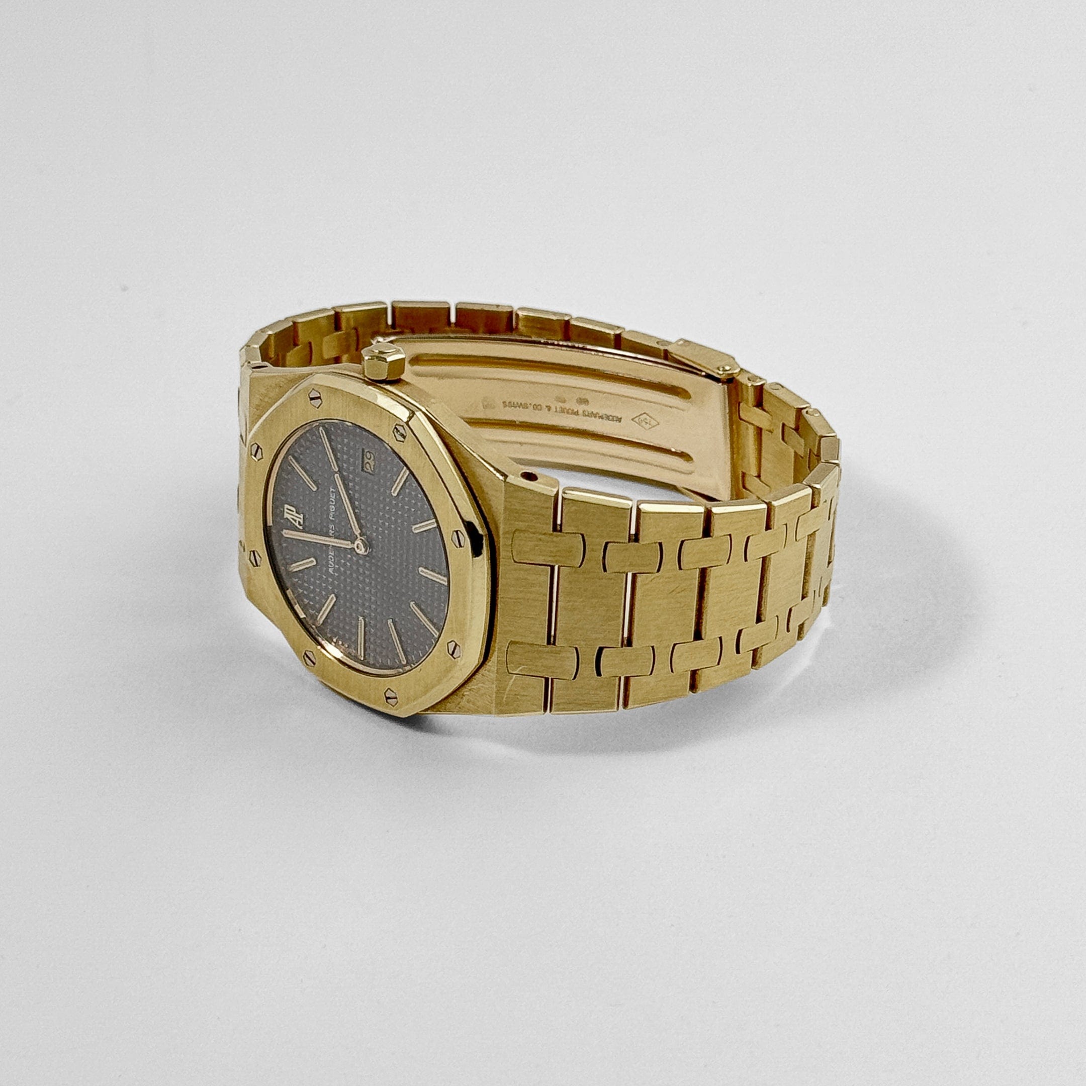 Audemars Piguet Royal Oak 56175BA Vintage Yellow Gold Dark Grey Dial