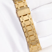 Audemars Piguet Royal Oak 56303BA 'Ladies' Yellow Gold Grey Dial Quartz