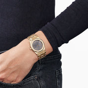 Audemars Piguet Royal Oak 56303BA 'Ladies' Yellow Gold Grey Dial Quartz