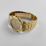 Audemars Piguet Royal Oak 56303BA.OO.0789BA.02 Yellow Gold Champagne Diamond Dial