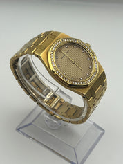 Audemars Piguet Royal Oak 56303BA Yellow Gold Champagne Diamond Dial