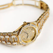 Audemars Piguet Royal Oak 56343 'Ladies' Yellow Gold Diamonds Quartz