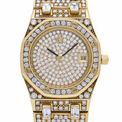 Audemars Piguet Royal Oak 56343BA.ZZ.0699BA.01 Vintage 'Ladies' Yellow Gold Diamond-Set Quartz