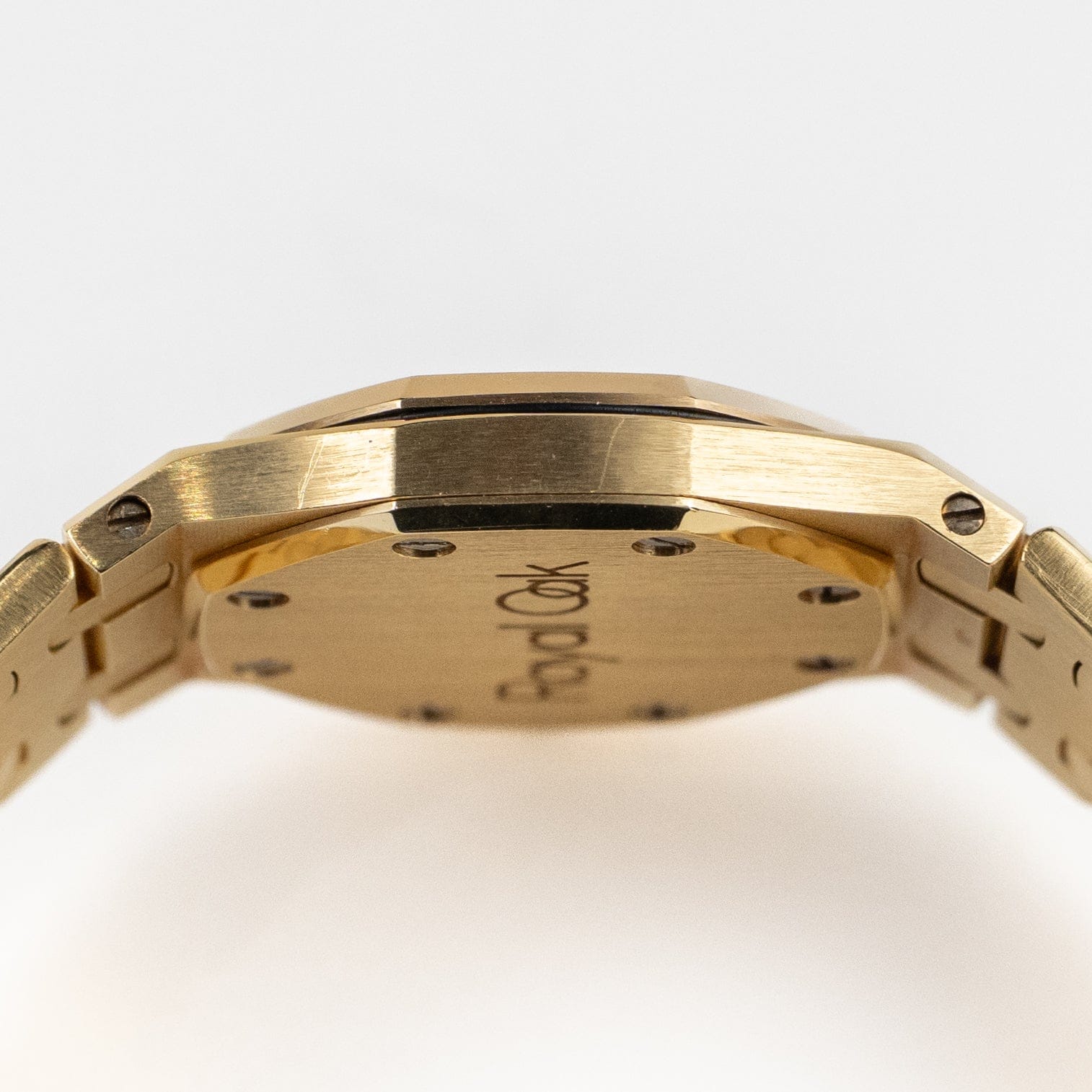 Audemars Piguet Royal Oak 6007BA Vintage 'Ladies' Yellow Gold Champagne Diamond Dial Quartz