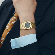 Audemars Piguet Royal Oak 6007BA Vintage 'Ladies' Yellow Gold Grey Dial Quartz