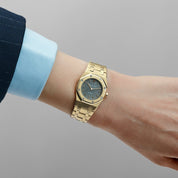 Audemars Piguet Royal Oak 6007BA Vintage 'Ladies' Yellow Gold Grey Dial Quartz