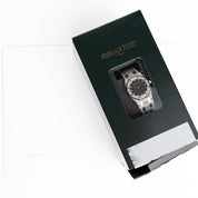 Audemars Piguet Royal Oak 6007BC 'Ladies' White Gold Black Diamond Dial Diamond Bezel and Bracelet Quartz (1981)
