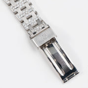 Audemars Piguet Royal Oak 6007BC 'Ladies' White Gold Black Diamond Dial Diamond Bezel and Bracelet Quartz (1981)