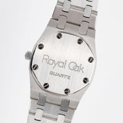 Audemars Piguet Royal Oak 6007BC 'Ladies' White Gold Black Diamond Dial Diamond Bezel and Bracelet Quartz (1981)