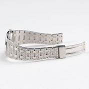 Audemars Piguet Royal Oak 6007BC 'Ladies' White Gold Black Diamond Dial Diamond Bezel and Bracelet Quartz (1981)